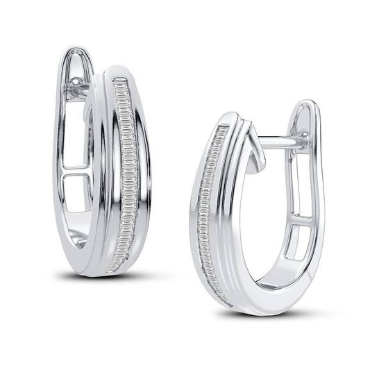 0.13 ct Diamond Earrings in 10K Gold