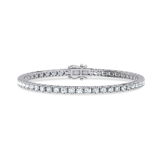 7.04 ct Lab Grown Diamond Bracelet in 14K Gold