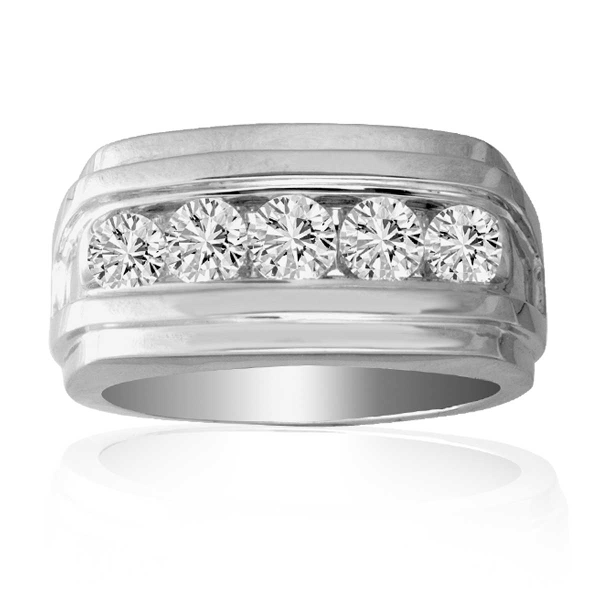 1.50 ct Men's Diamond Ring in 14K Gold