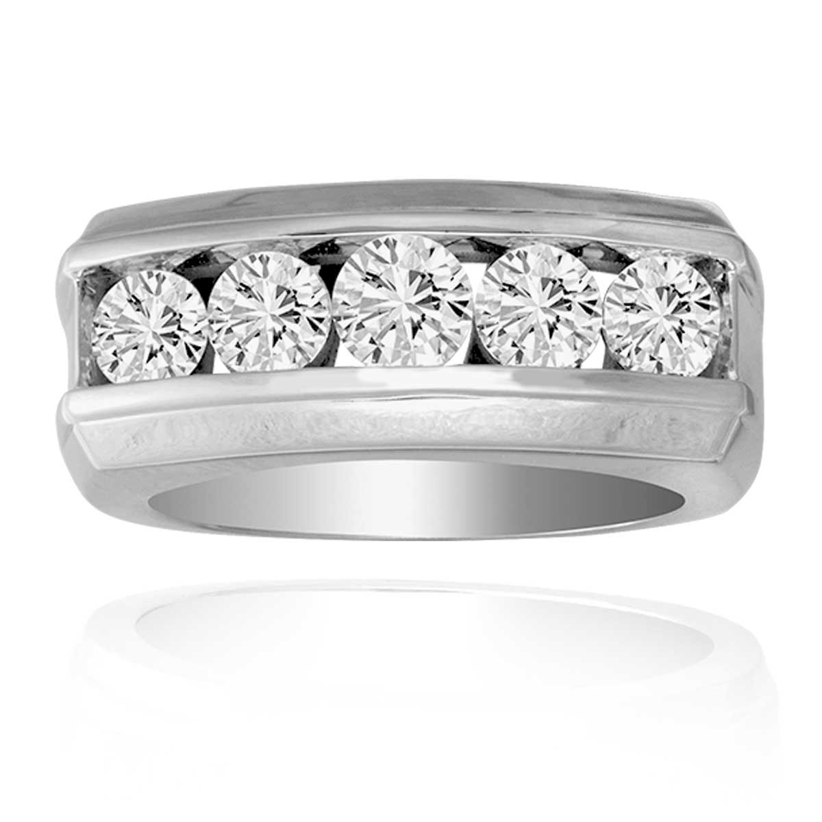 2.00 ct Men's Diamond Ring in 14K Gold