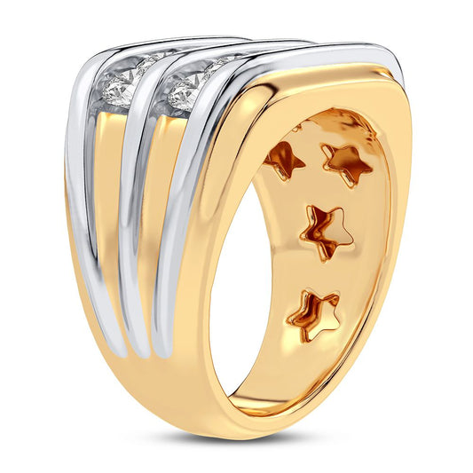 2.00 ct Men's Diamond Ring in 14K Gold