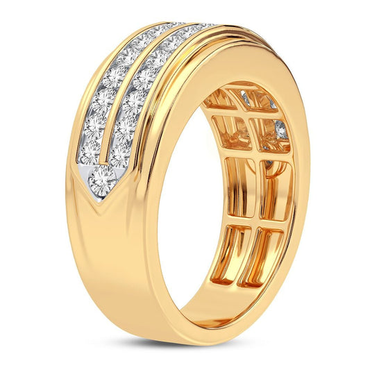 1.50 ct Men's Diamond Ring in 14K Gold