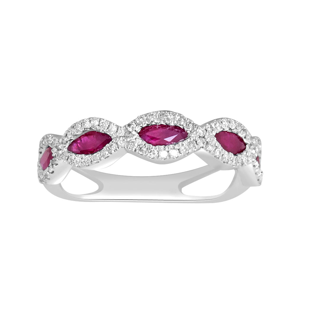 0.21 ct Diamond Band in 14K Gold