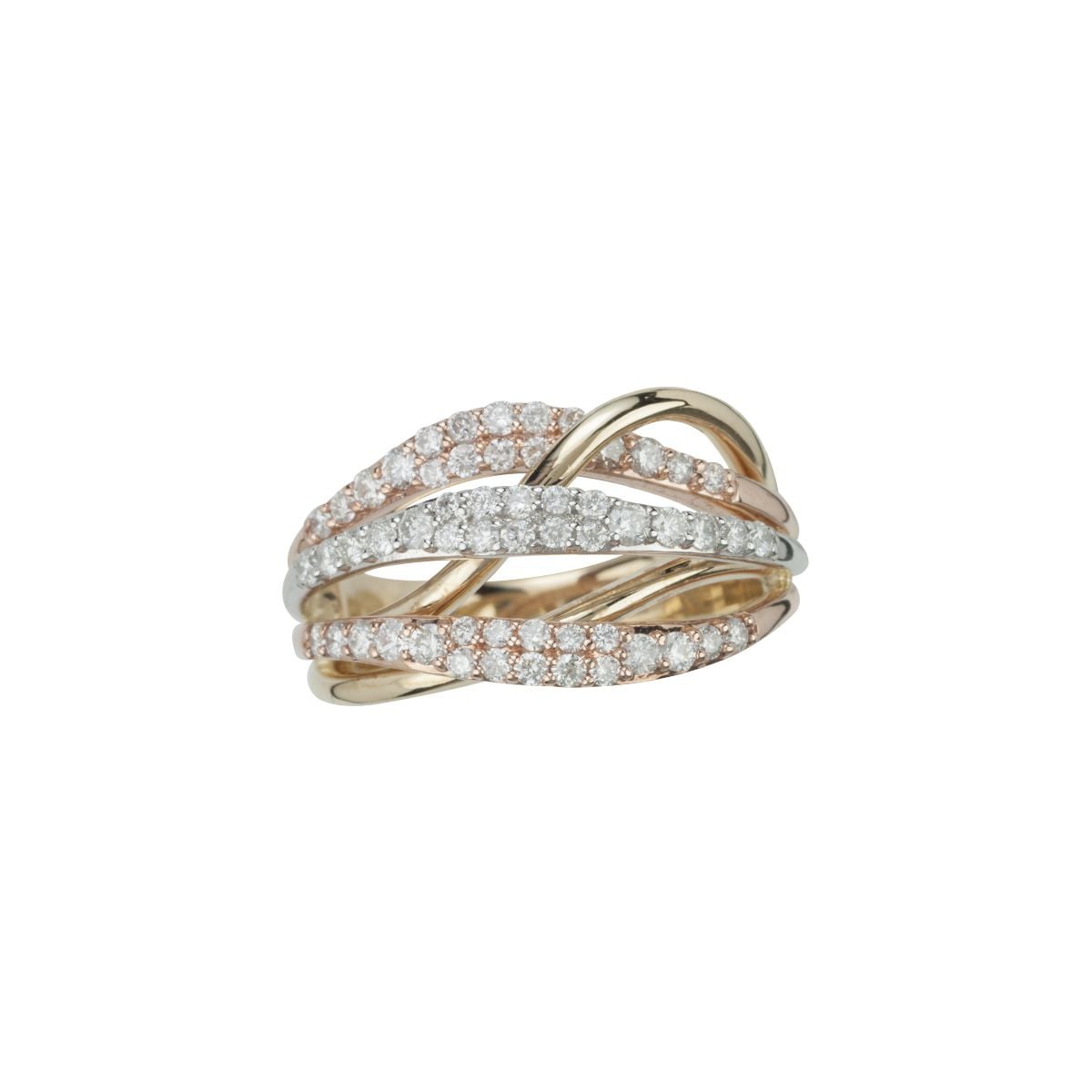 0.75 ct Diamond Band in 14K Gold