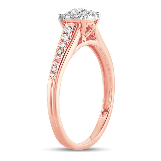 0.37 ct Diamond Ring in 14K Gold