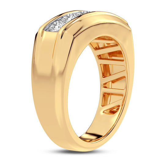 1.00 ct Men's Diamond Ring in 14K Gold