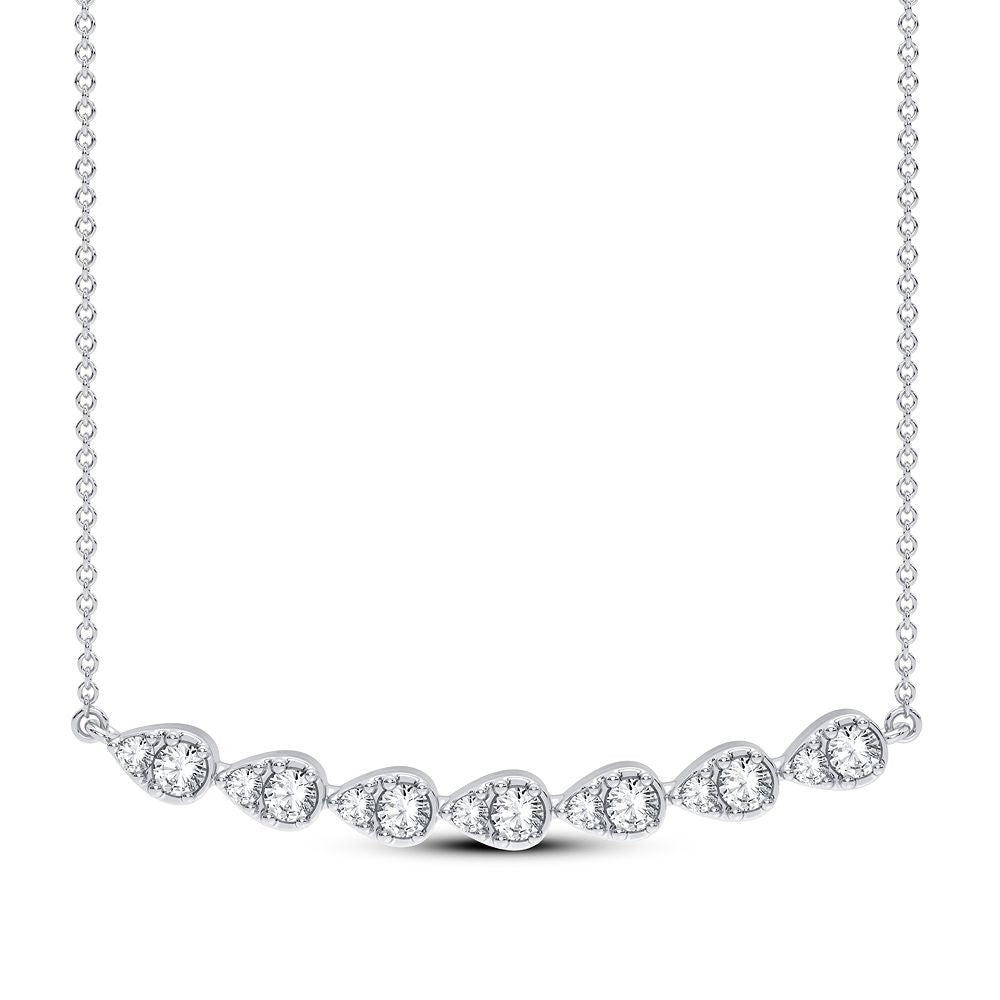 0.33 ct Diamond Necklace in 14K Gold