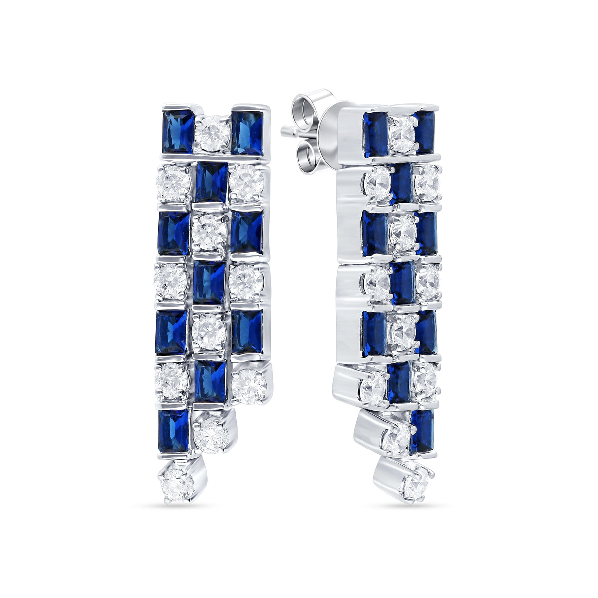 1.21 ct Diamond Earrings in 14K Gold