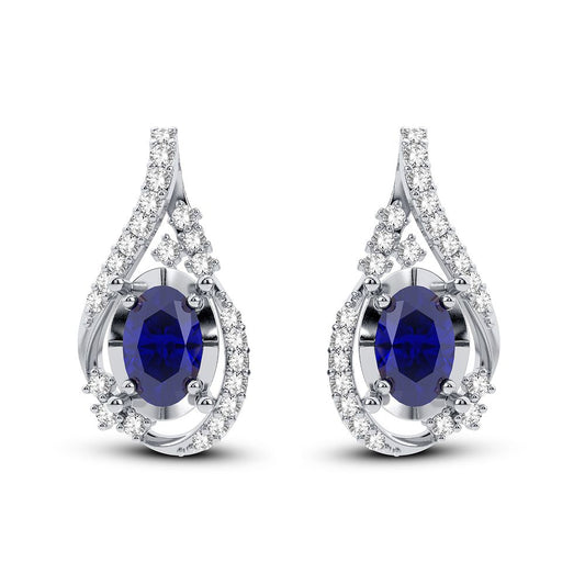 0.16 ct Diamond Earrings in 14K Gold