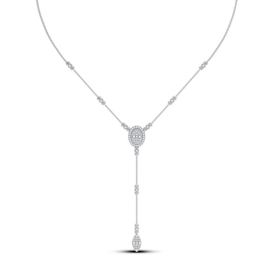 0.50 ct Diamond Necklace in 14K Gold