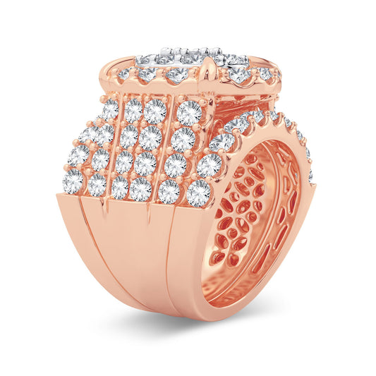 6.00 ct Diamond Bridal Ring in 14K Gold