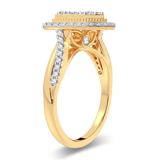 0.55 ct Diamond Ring in 14K Gold