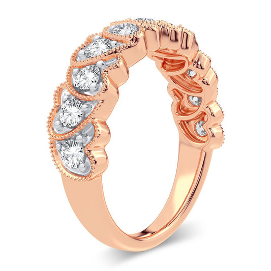 0.60 ct Diamond Band in 14K Gold