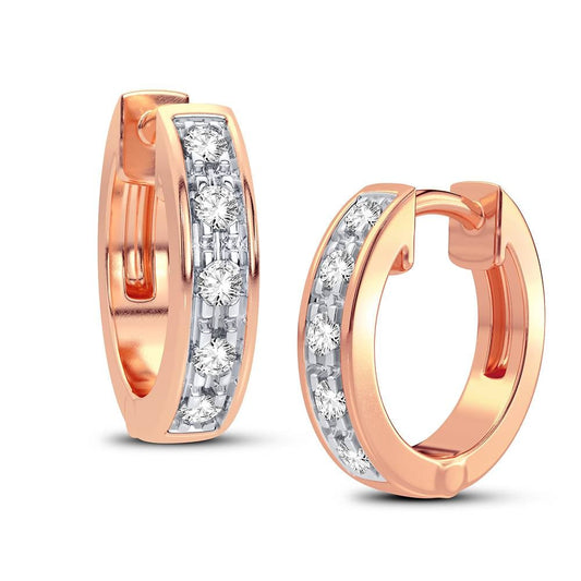 0.05 ct Diamond Earrings in 10K Gold