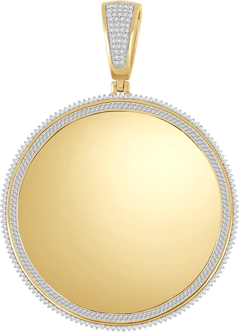 1.50 ct Diamond Pendant in 10K Gold