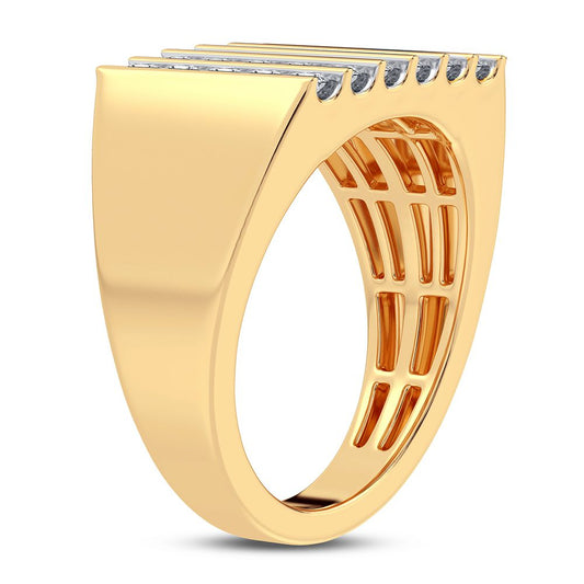 1.00 ct Men's Diamond Ring in 14K Gold