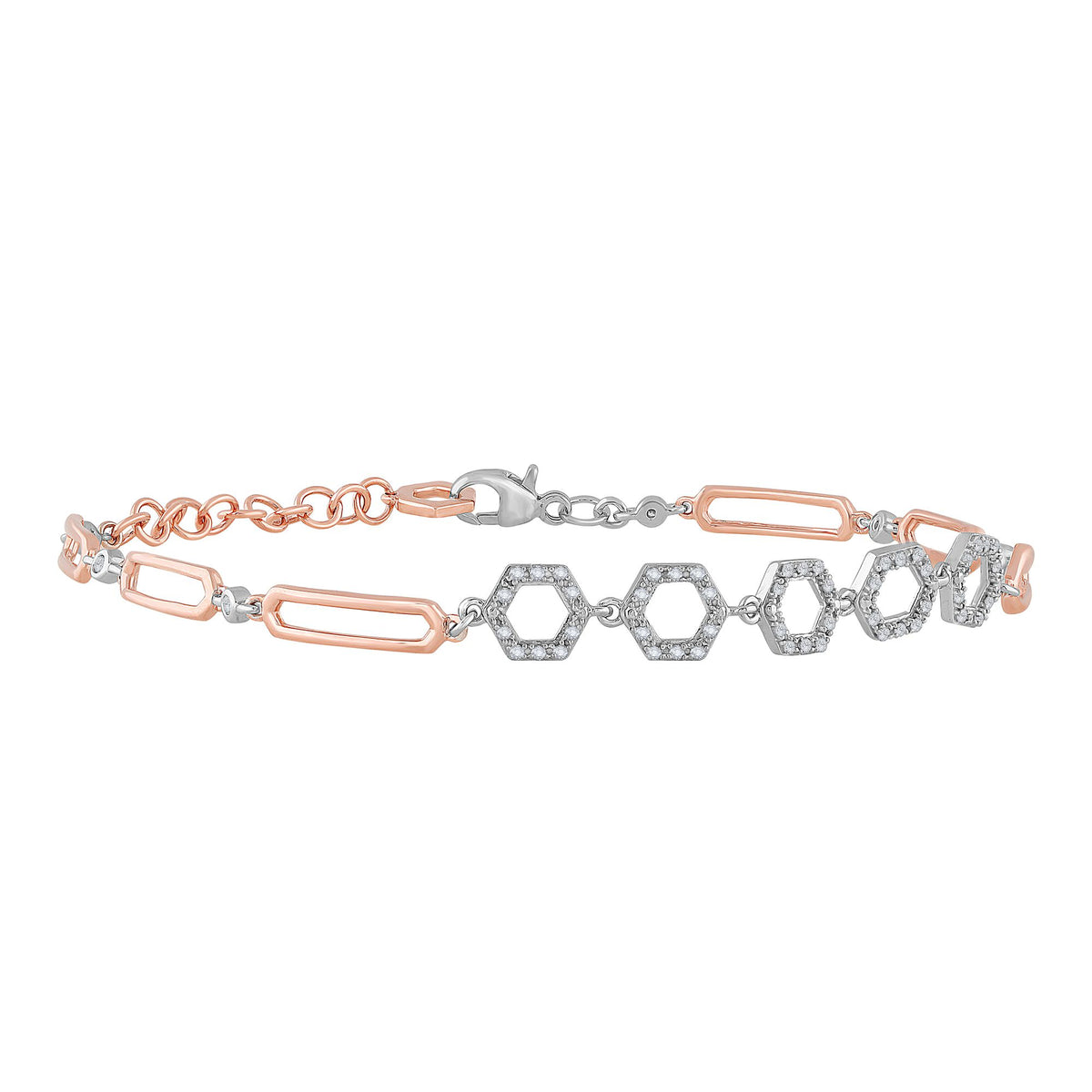 0.25 ct Diamond Bracelet in 10K Gold