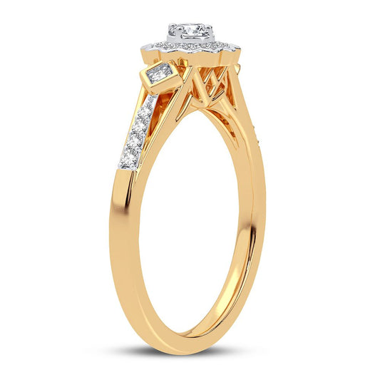 0.20 ct Diamond Ring in 10K Gold