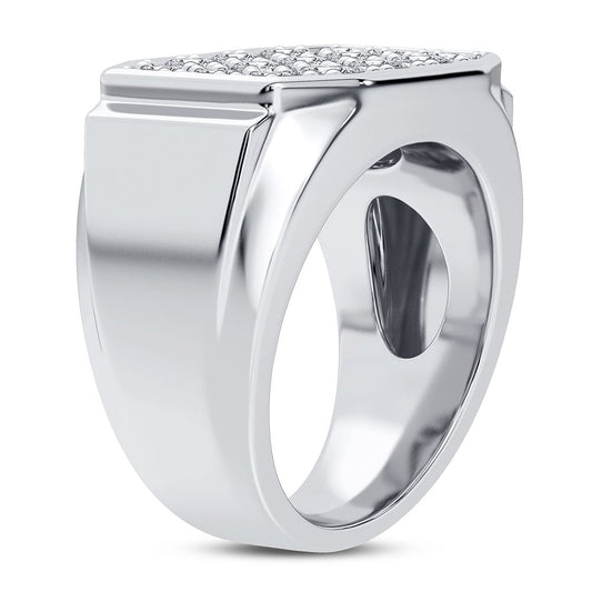 3.00 ct Men's Diamond Ring in 14K Gold