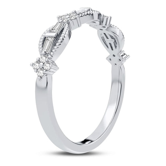 0.20 ct Diamond Band in 10K Gold