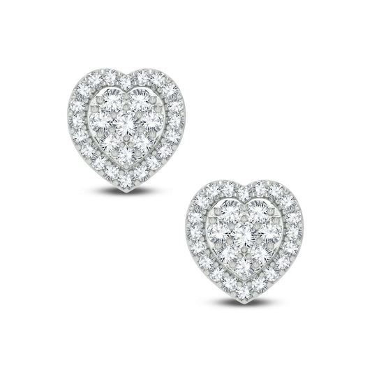 1.50 ct Diamond Earrings in 10K Gold