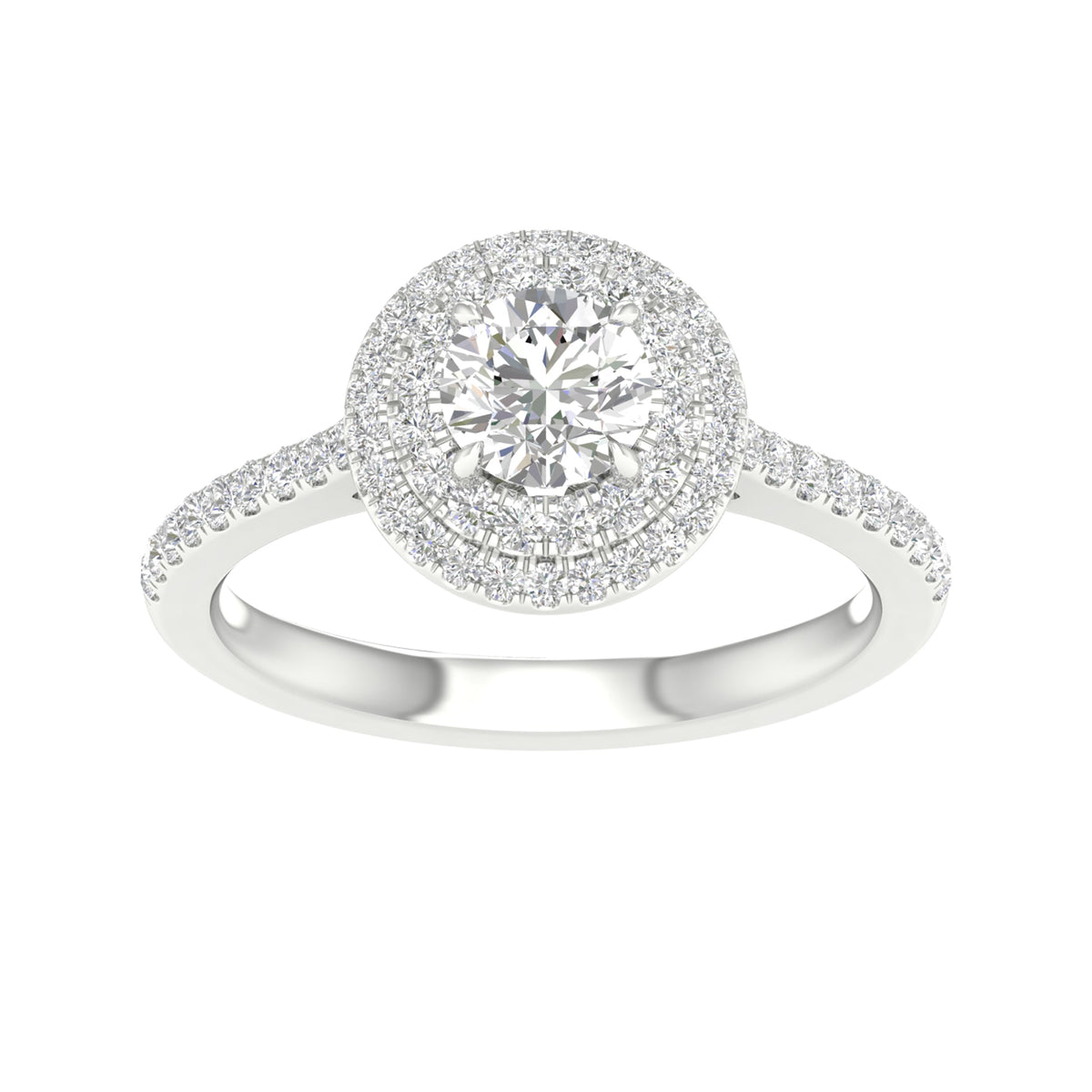 14K 1.15CT Certified Lab Grown Diamond Ring ( IGI Certified )