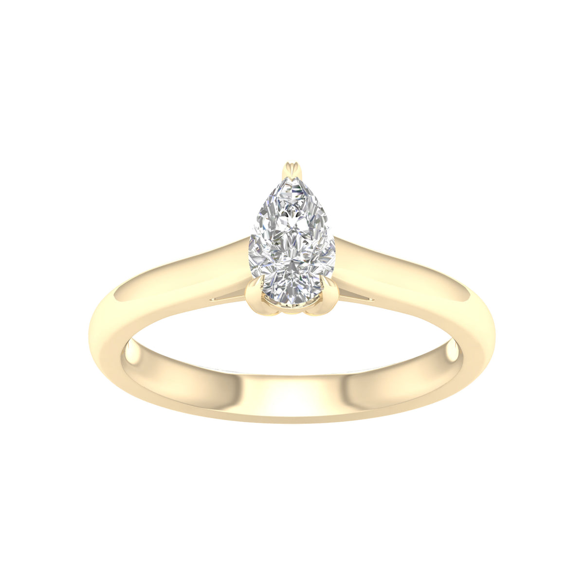 0.50 ct Lab Grown Diamond Ring in 14K Gold