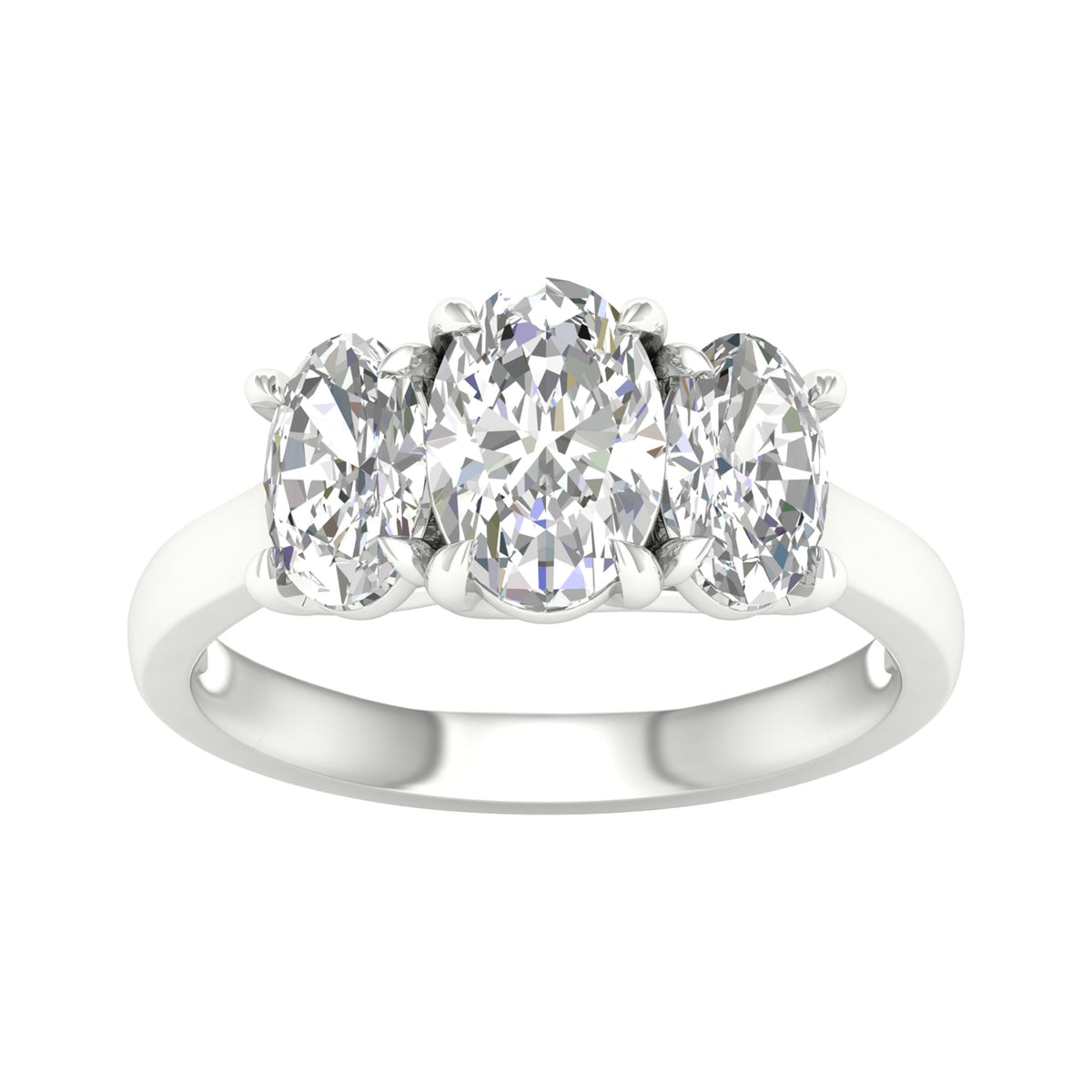 3.00 ct Lab Grown Diamond Ring in 14K Gold