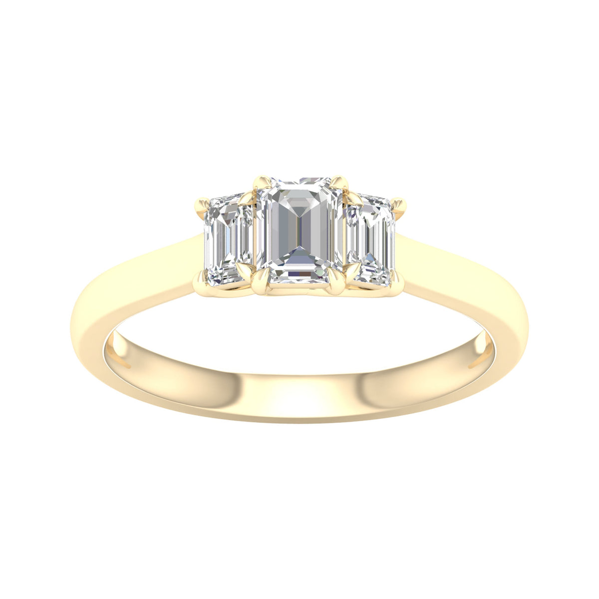 1.00 ct Lab Grown Diamond Ring in 14K Gold