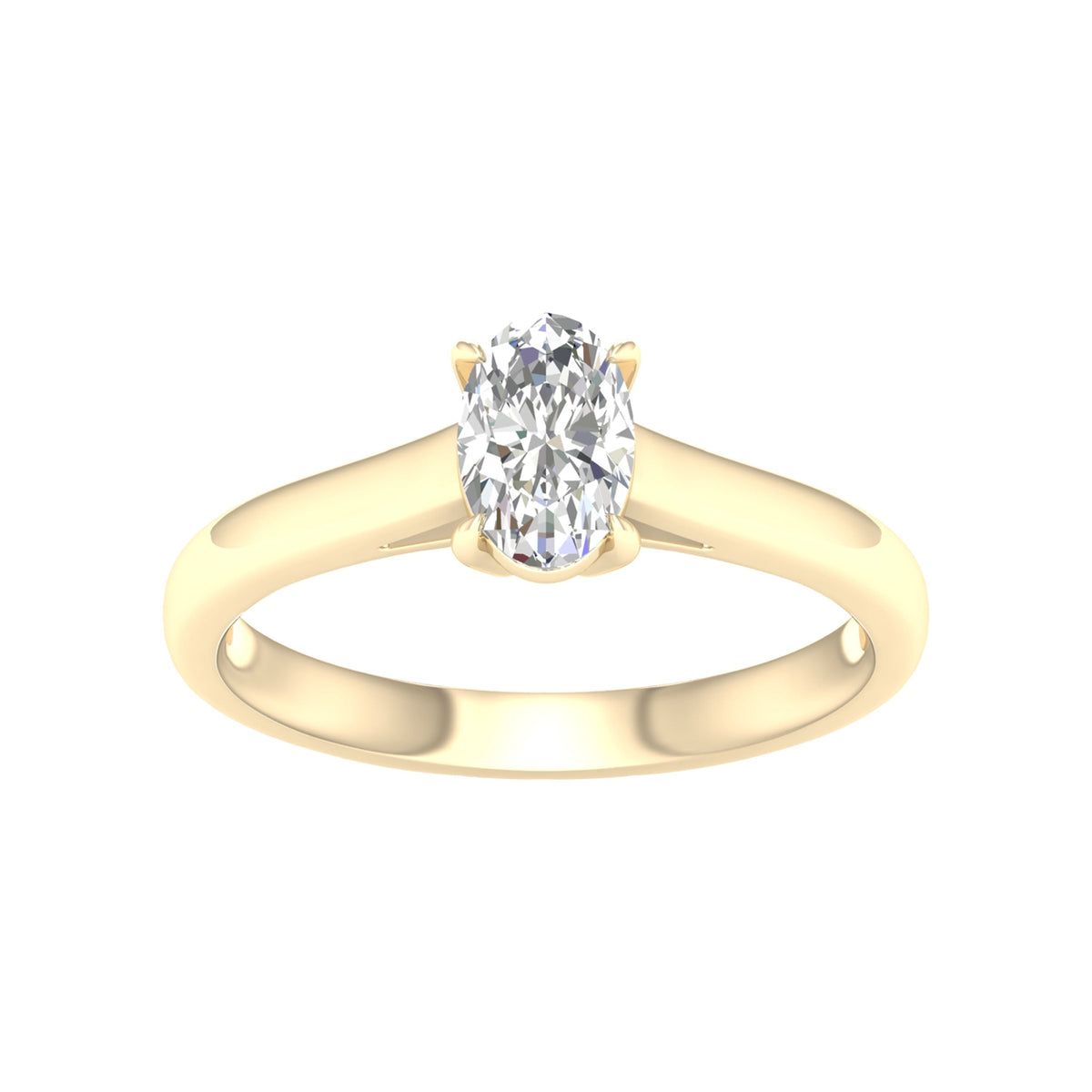 0.75 ct Lab Grown Diamond Ring in 14K Gold