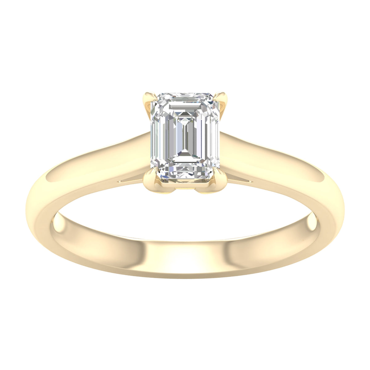 0.75 ct Lab Grown Diamond Ring in 14K Gold