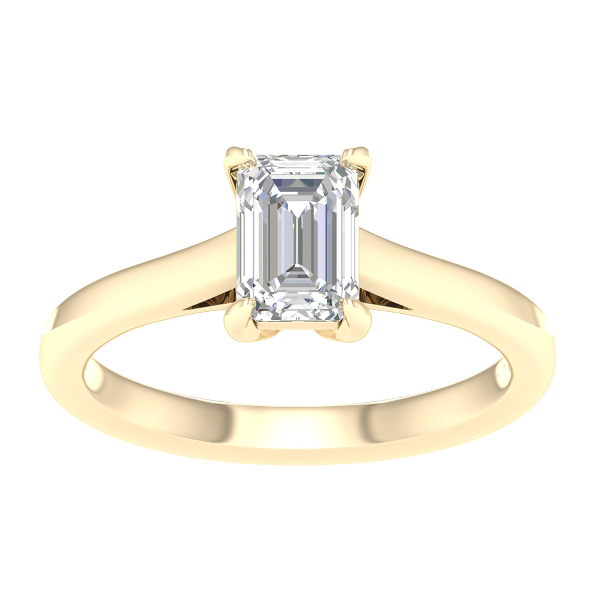 1.00 ct Lab Grown Diamond Ring in 14K Gold