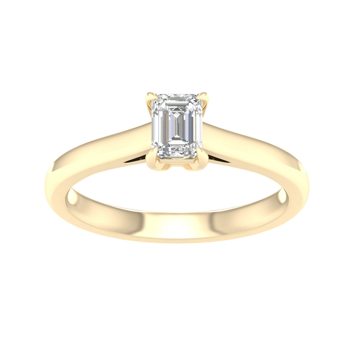 0.50 ct Lab Grown Diamond Ring in 14K Gold
