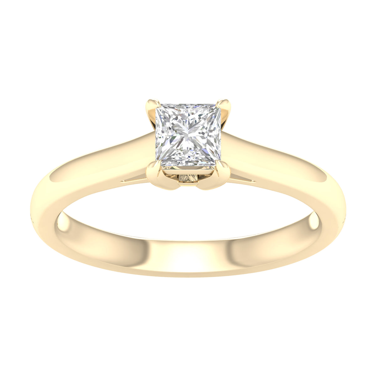 0.50 ct Lab Grown Diamond Ring in 14K Gold