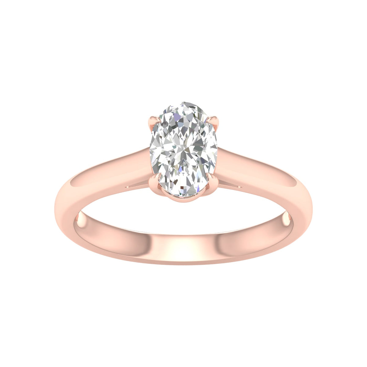 1.00 ct Lab Grown Diamond Ring in 14K Gold