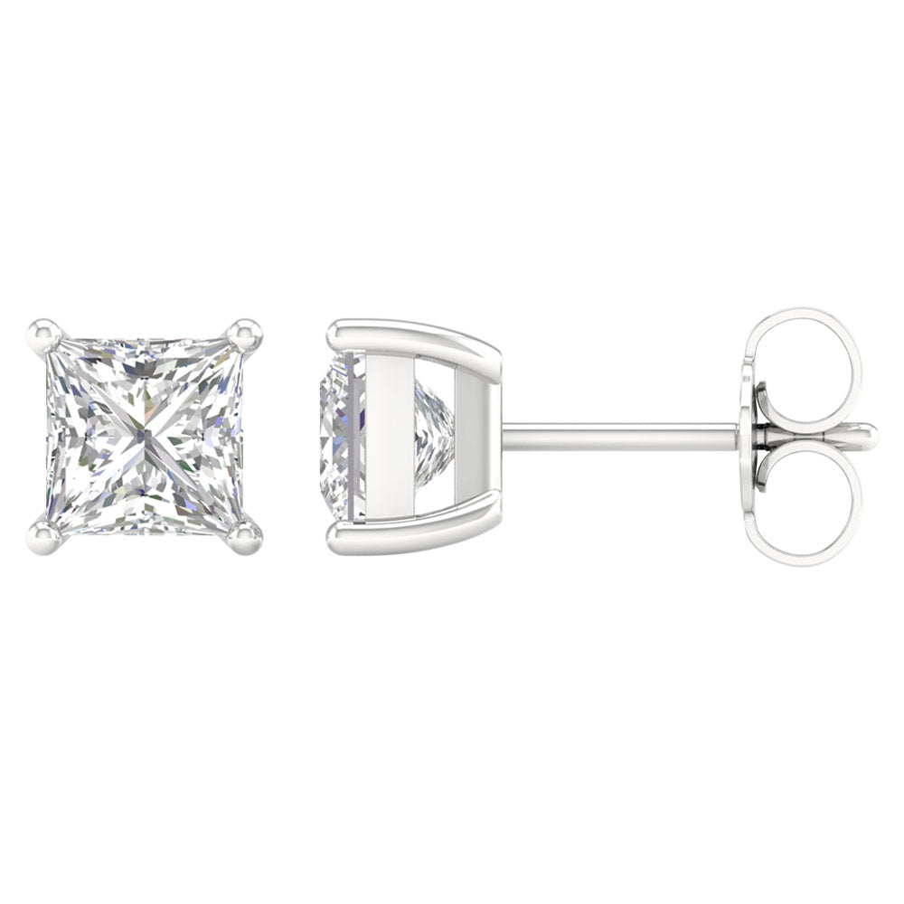 14K 2.00 CT Lab Grown Diamond Stud Earrings