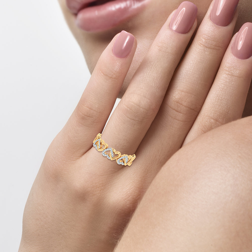 0.10 ct Diamond Ring in 10K Gold