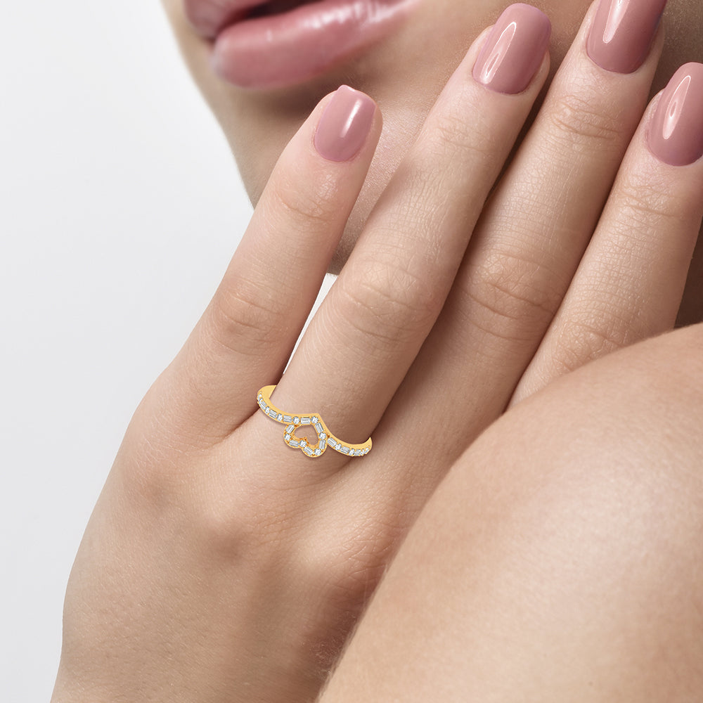 0.17 ct Diamond Ring in 10K Gold