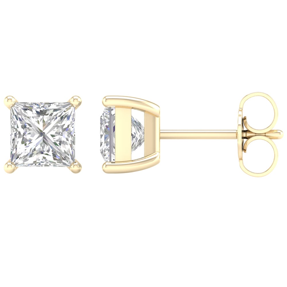 14K 2.00 CT Lab Grown Diamond Stud Earrings