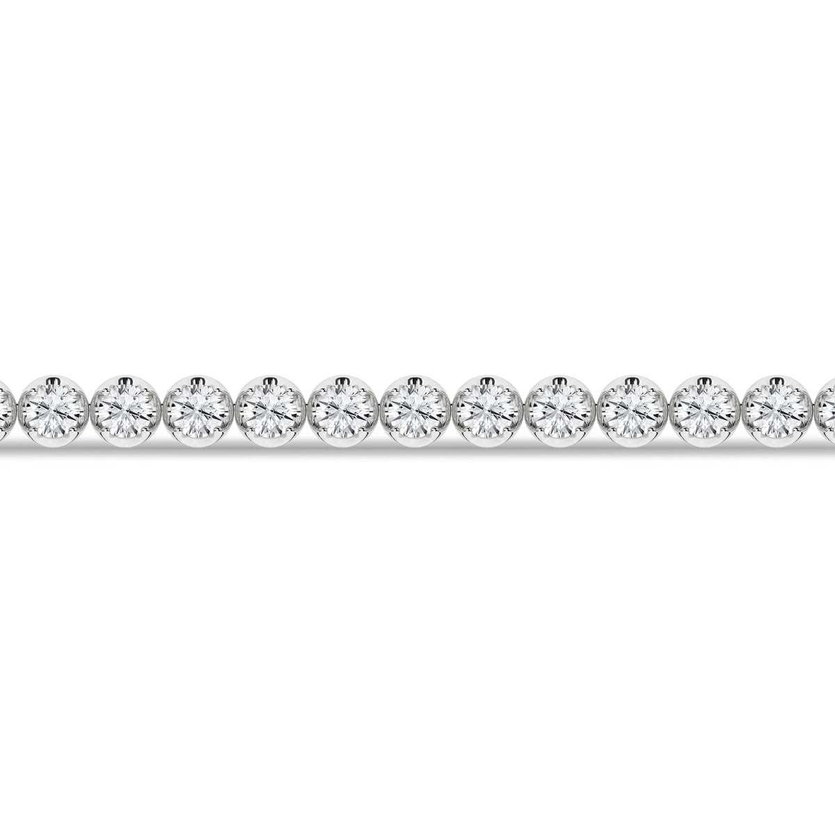 7.00 ct Lab Grown Diamond Bracelet in 14K Gold