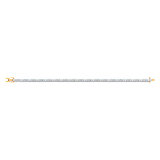4.98 ct Lab Grown Diamond Tennis Bracelet in 14K Gold