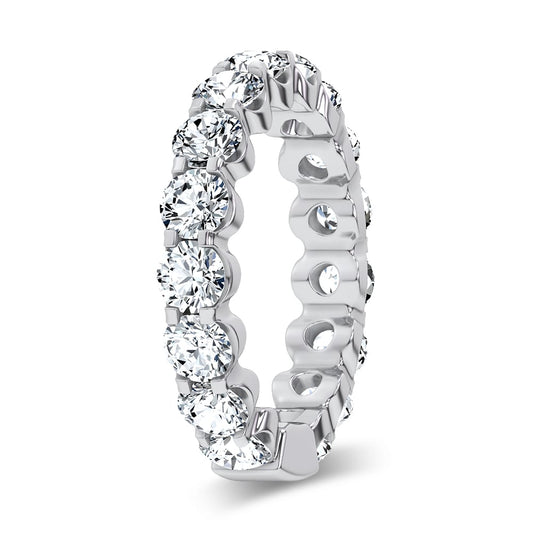 14K 4.00CT LAB DIAMOND ETERNITY BAND