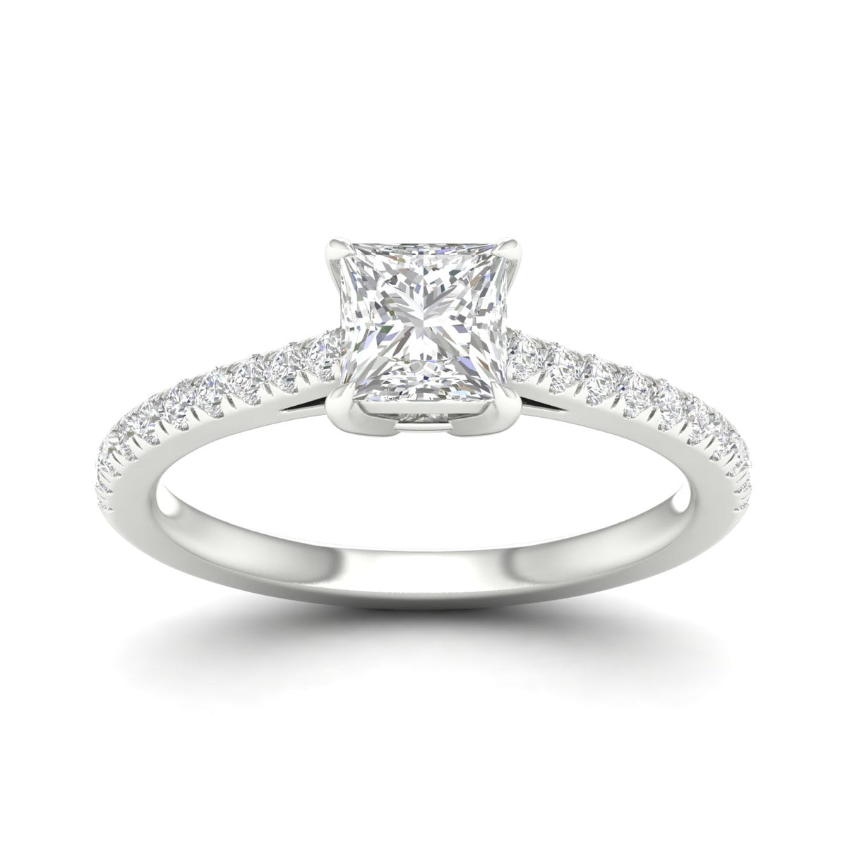 14k 1.00CT Lab Diamond Ring