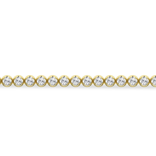 10.00 ct Lab Grown Diamond Bracelet in 14K Gold