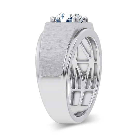 1.00 ct Men's Lab Grown Diamond Ring in 14K Gold