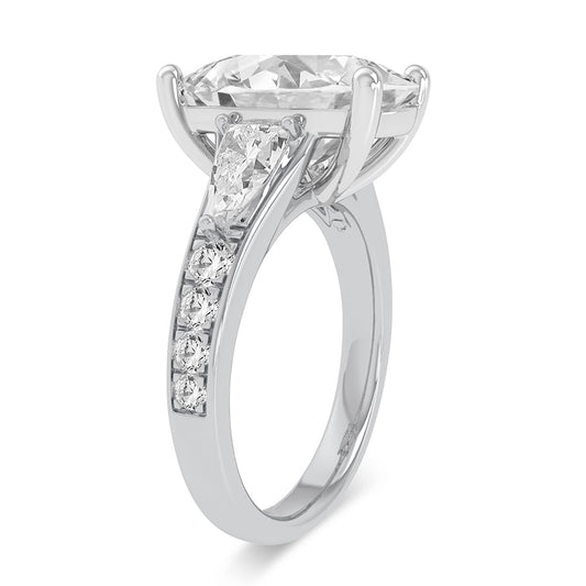 14K 3.90CT Certified Lab Grown Diamond Ring