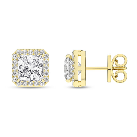 14K 2.25ct Certified Lab Grown Diamond Earrings