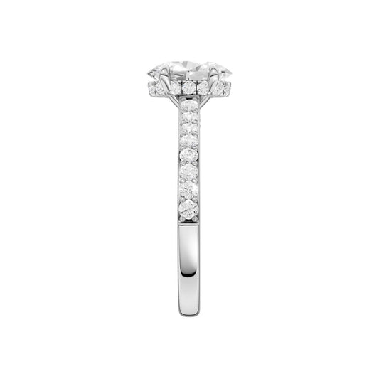 14K 1.50 CT Lab Grown Diamond Ring
