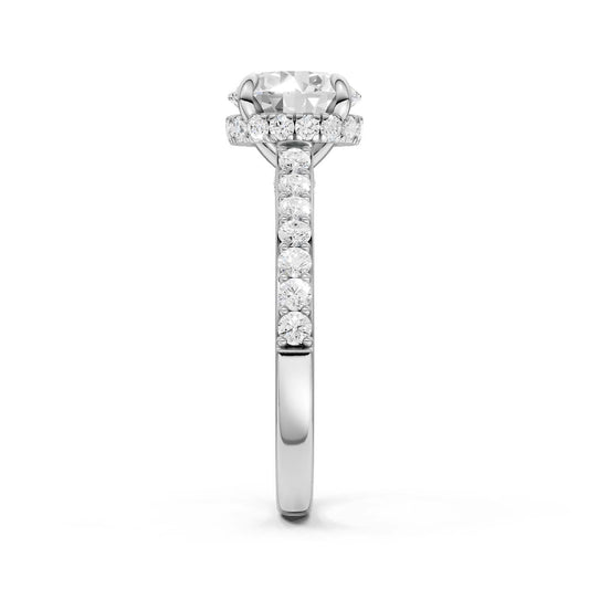 14K 2.50 CT Lab Grown Diamond Ring