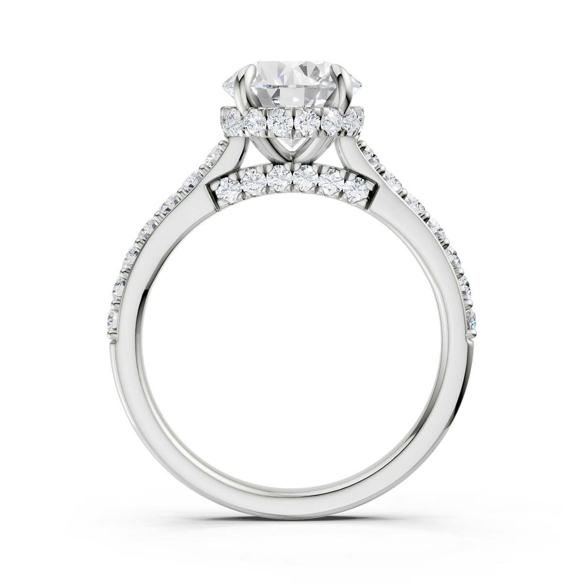 14K 2.50 CT Lab Grown Diamond Ring